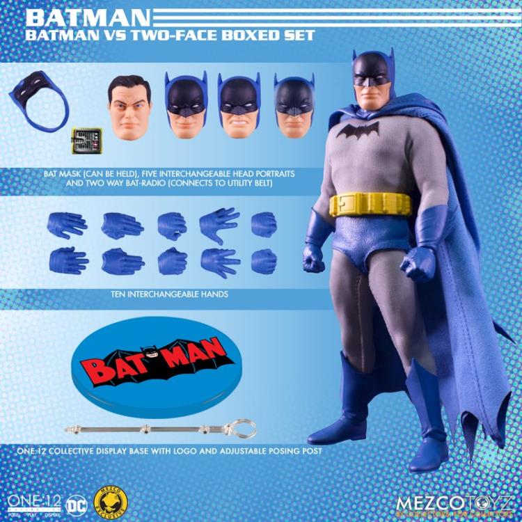 Mezco One:12 Collective DC Golden Age Batman vs Two-Face Boxed Set