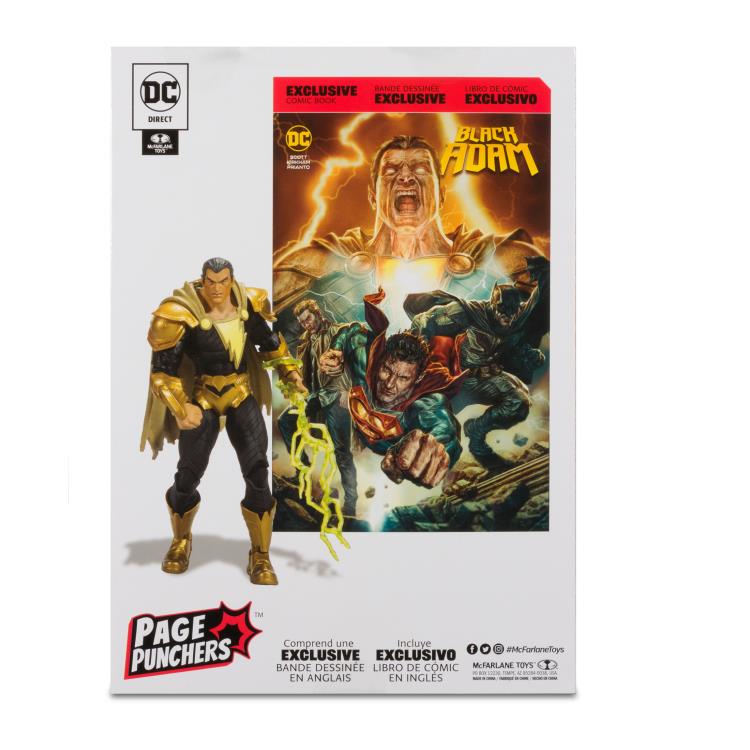 McFarlane Toys DC Direct Page Punchers Black Adam Comic - Black Adam