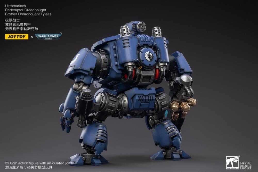 Joytoy 1/18 Warhammer 40k Ultramarines Redemptor Dreadnought Brother Dreadnought Tyleas