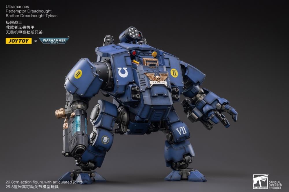Joytoy 1/18 Warhammer 40k Ultramarines Redemptor Dreadnought Brother Dreadnought Tyleas