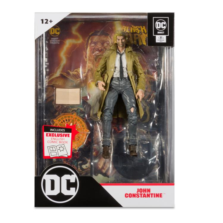 McFarlane Toys DC Direct Page Punchers Black Adam Comic - John Constantine