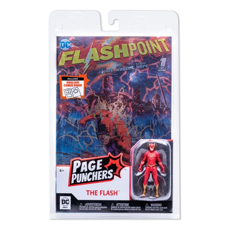 DC Direct Page Punchers The Flash with Comic Metallic Cover Variant