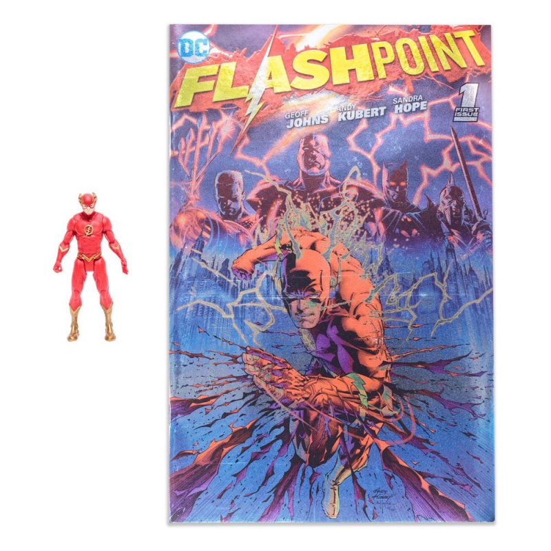 DC Direct Page Punchers The Flash with Comic Metallic Cover Variant