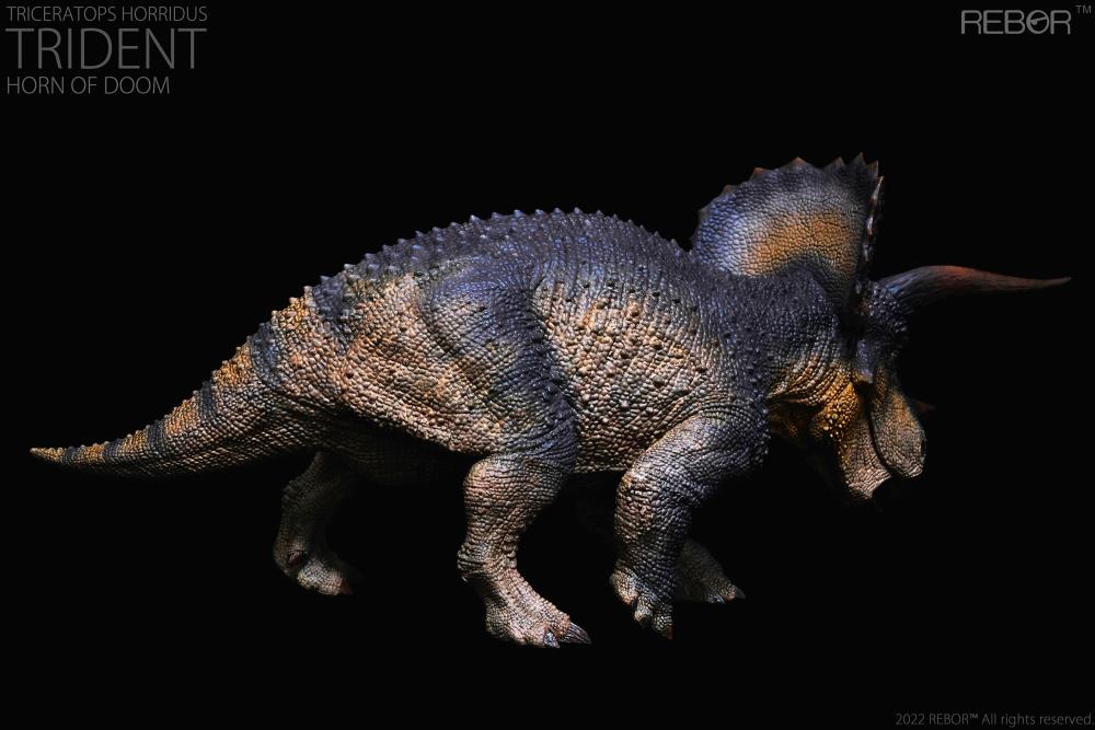 REBOR 1/35 Alpha Male Triceratops horridus Trident (Horn of Doom Ver.)
