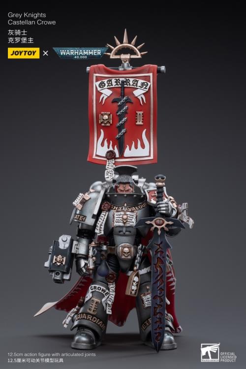 Joytoy 1/18 Warhammer 40K Grey Knights - Castellan Crowe (2025)
