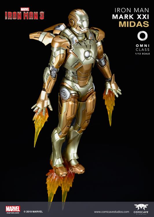 Comicave Omni Class 1/12 Marvel Iron Man Mark 21 Midas