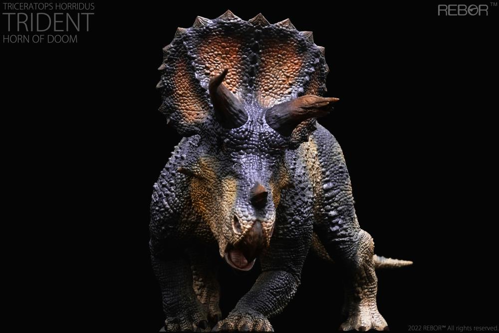 REBOR 1/35 Alpha Male Triceratops horridus Trident (Horn of Doom Ver.)