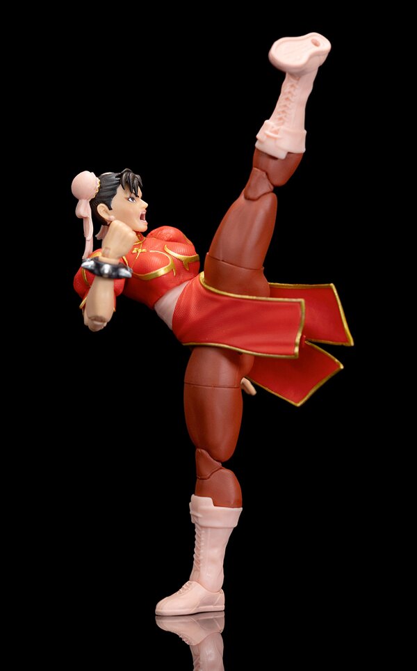 Jada Toys Ultra Street Fighter II: The Final Challengers - Chun-Li (Player 2 Red Version)