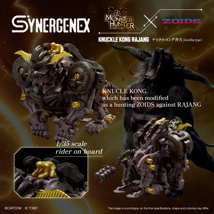Takara Tomy Zoids x Monster Hunter - Knuckle Kong Rajang