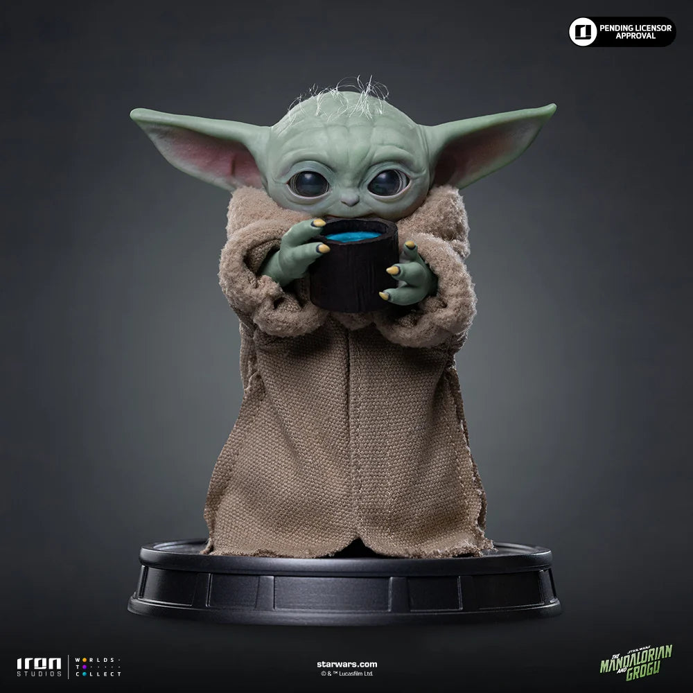 Iron Studios Grogu Collection Star Wars - Mandalorian and Grogu - Always hungry