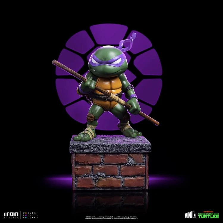 Iron Studios Mini Co Nickelodeon Teenage Mutant Ninja Turtles (Michelangelo, Leonardo, Donatello, Raphael) [SDCC PX]