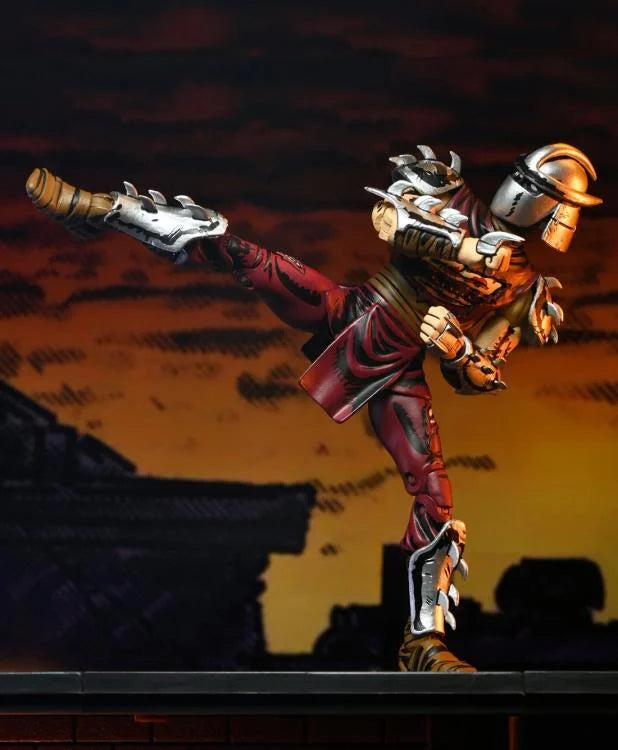 Neca Ultimate Teenage Mutant Ninja Turtles Mirage Comics - Battle Damaged Shredder (Classic Colors)