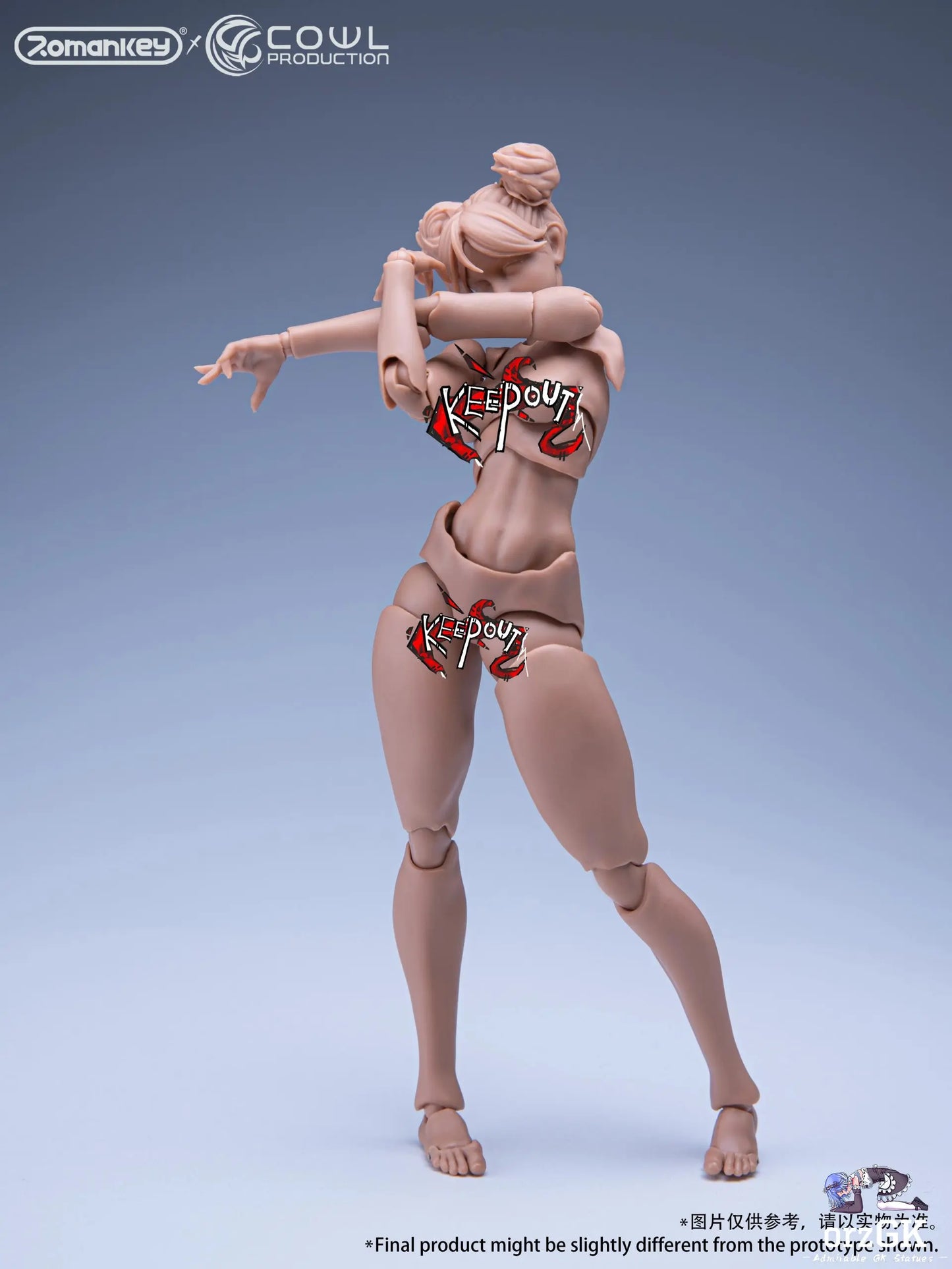 Romankey x Cowl Figure Girl Body