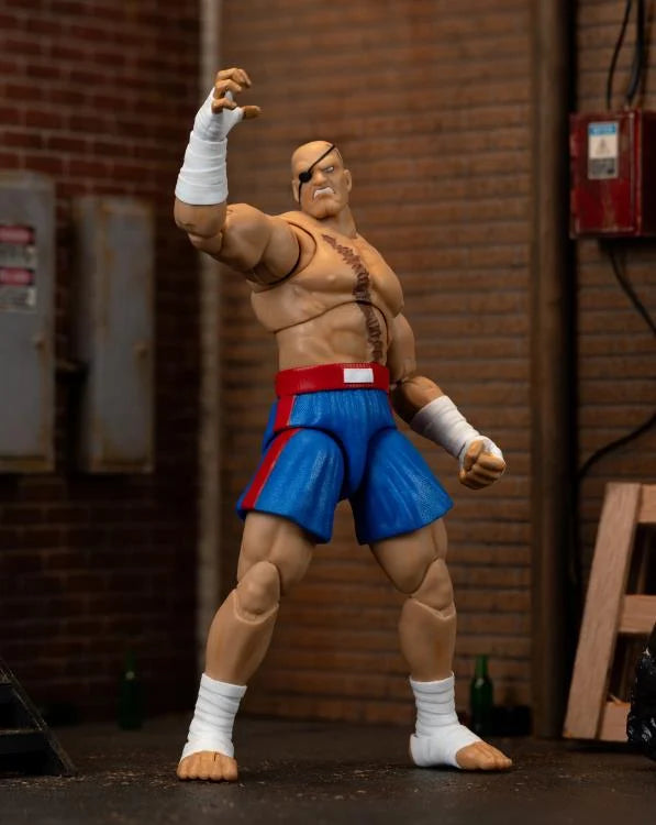 Jada Toys 1/12 Ultra Street Fighter II: The Final Challengers - Sagat