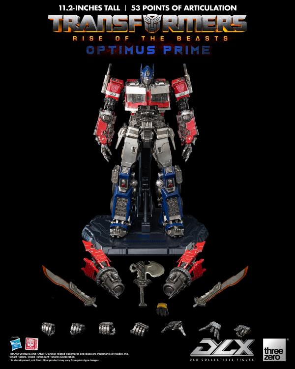 Threezero DLX Transformers Rise of the Beasts - Optimus Prime