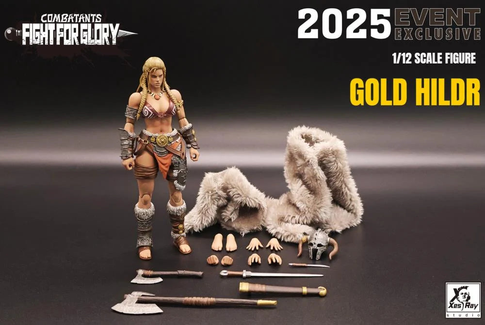 Xesray 1/12 Combatants Fight for Glory Gold Hildr [Event Exclusive]