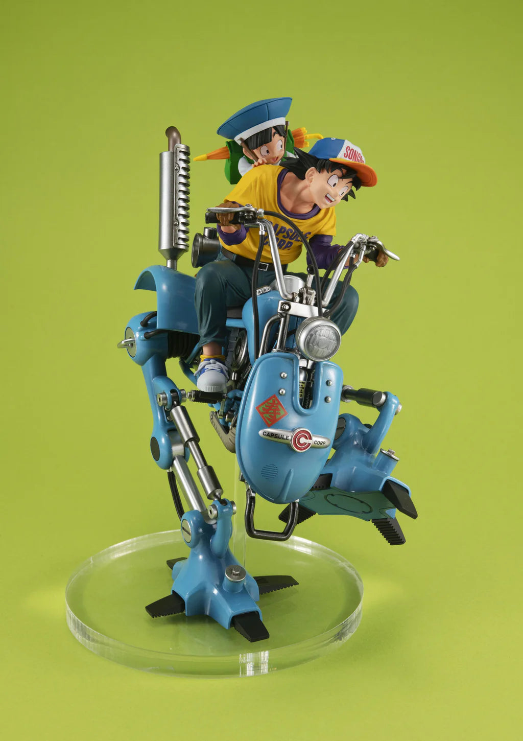 Megahouse Desktop Real McCoy EX Dragon Ball Z - Son Goku & Son Gohan & Bipedal Walking Robot