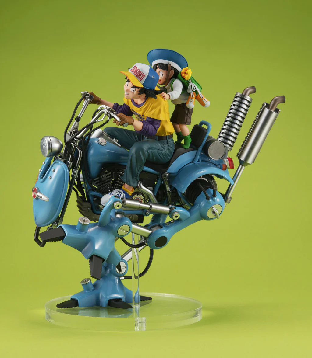 Megahouse Desktop Real McCoy EX Dragon Ball Z - Son Goku & Son Gohan & Bipedal Walking Robot