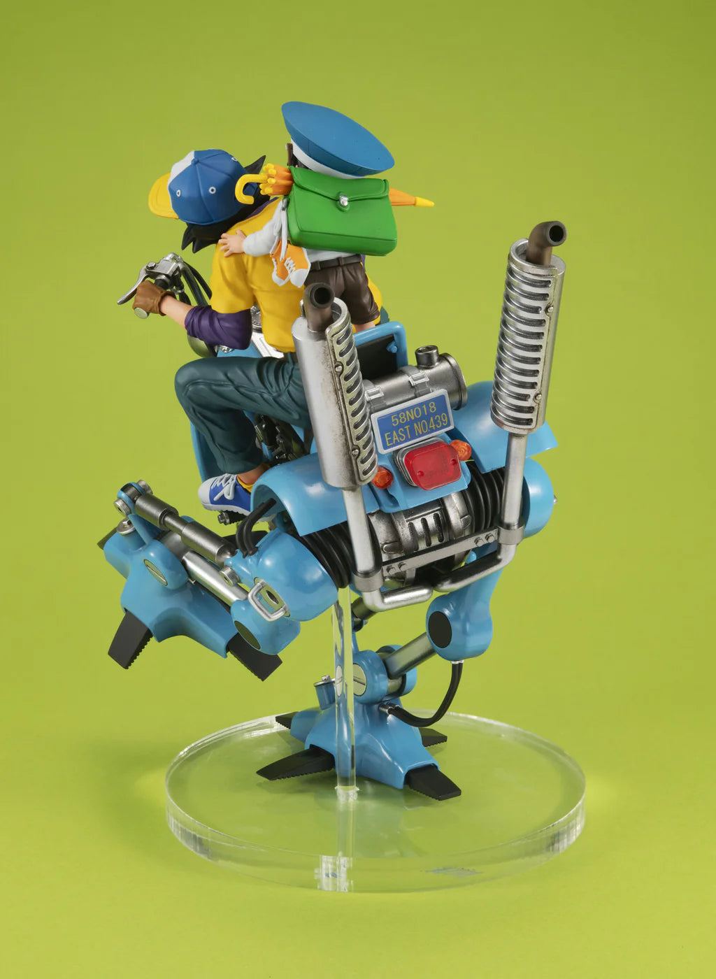 Megahouse Desktop Real McCoy EX Dragon Ball Z - Son Goku & Son Gohan & Bipedal Walking Robot
