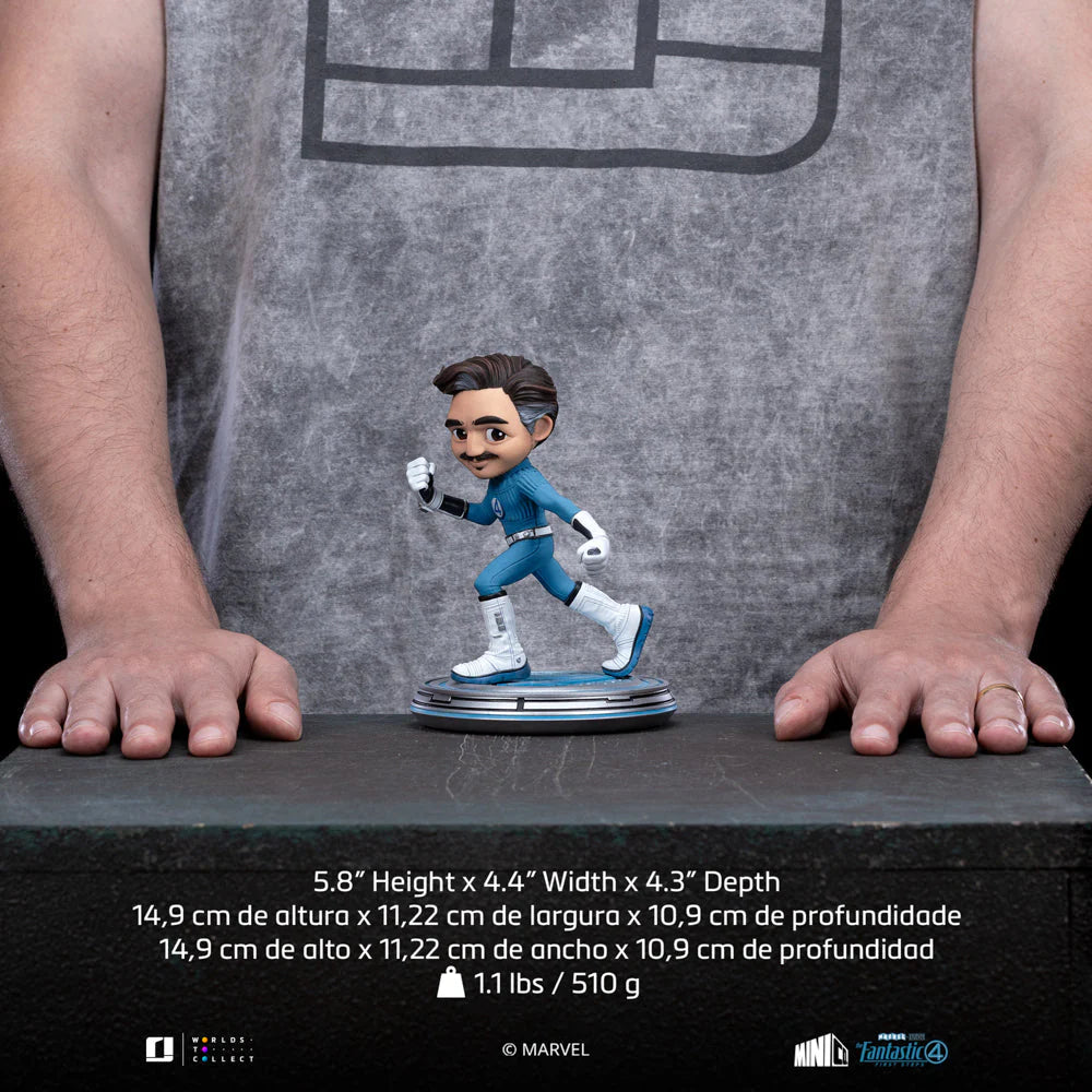 Iron Studios MiniCo The Fantastic Four First Steps - Mr Fantastic
