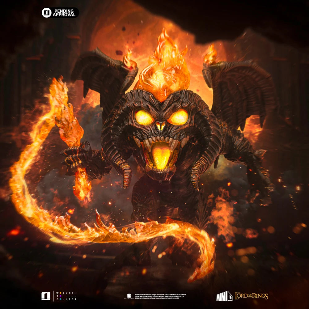Iron Studios Mini Co Lord of the Rings Balrog