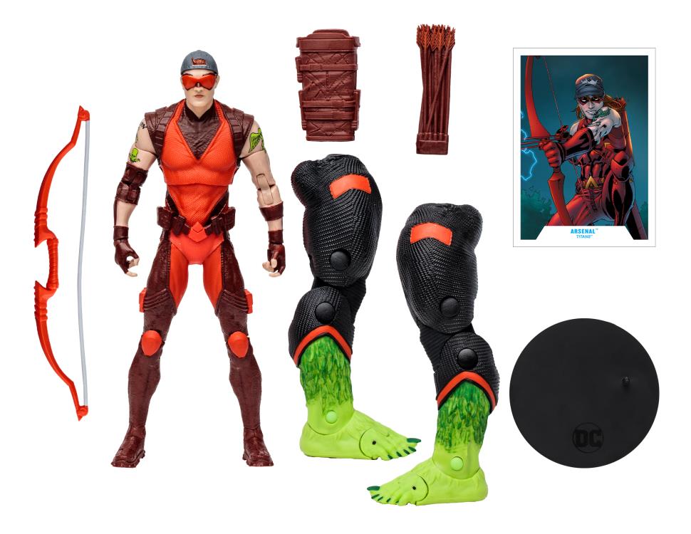 [BUNDLE] McFarlane Toys DC Multiverse Titans Set (Beast Boy Build-A) 5 Figures