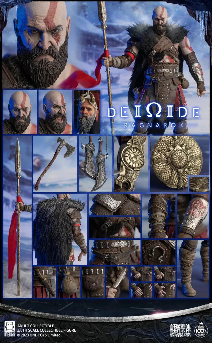 OneToys 1/6 OT019-3 - Man Of War (Sanbao Version) [God of War - Kratos]