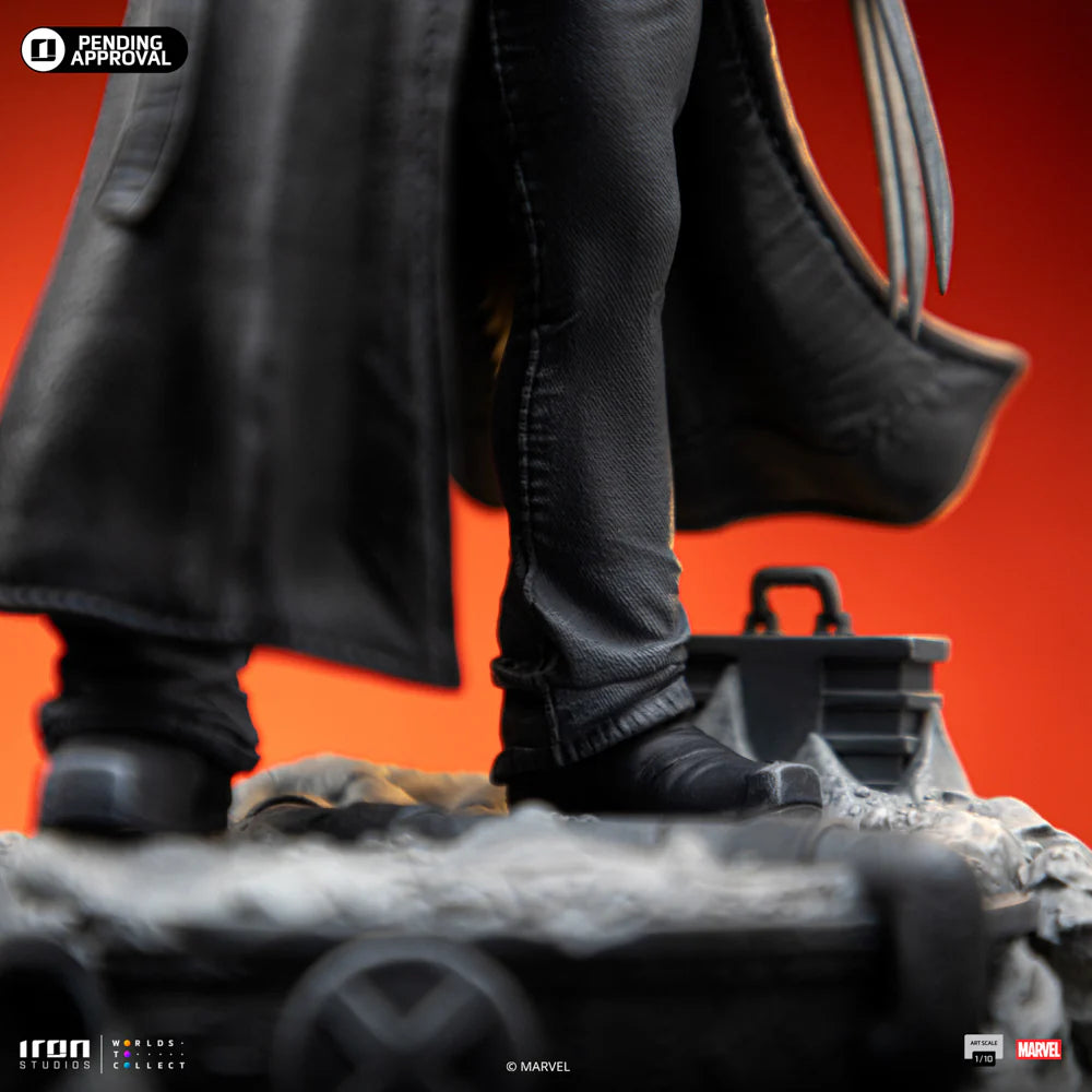 Iron Studios Art Scale 1/10 Marvel Comics - Old Man Logan (50th Anniv. B&W Edition) [Inspected Unit]
