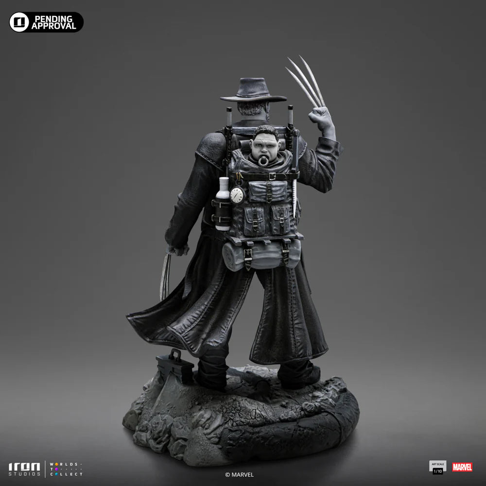 Iron Studios Art Scale 1/10 Marvel Comics - Old Man Logan (50th Anniv. B&W Edition) [Inspected Unit]