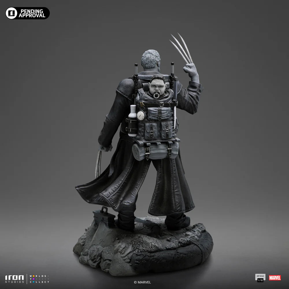 Iron Studios Art Scale 1/10 Marvel Comics - Old Man Logan (50th Anniv. B&W Edition) [Inspected Unit]