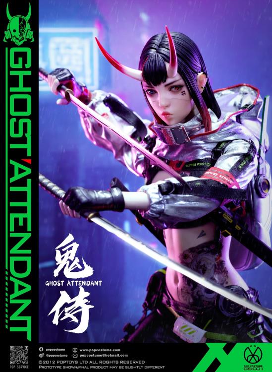 Pop Costume 1/6 GS-001 Ghost Attendant