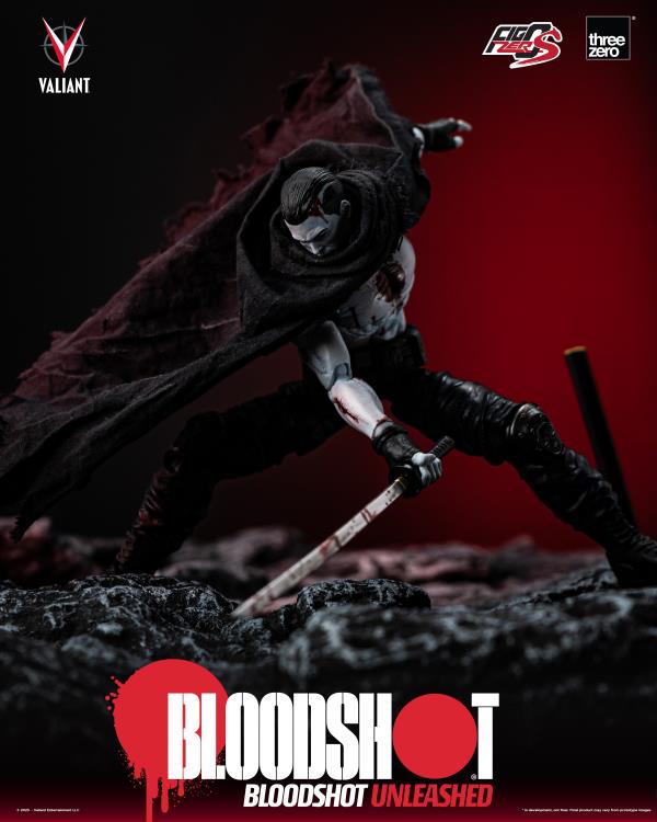 Threezero Figzero S 1/12 Valiant Bloodshot Unleashed - Bloodshot