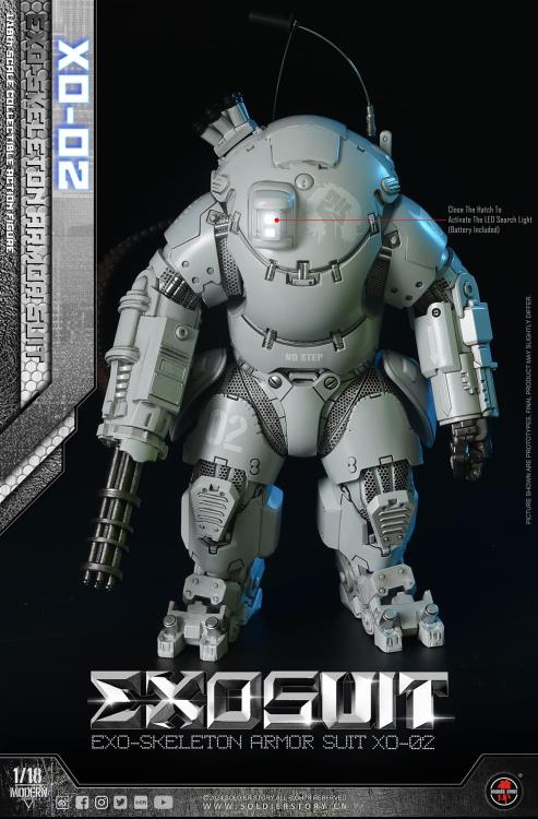 Soldier Story 1/18 EXO - XO-02 Skeleton Armor Suit