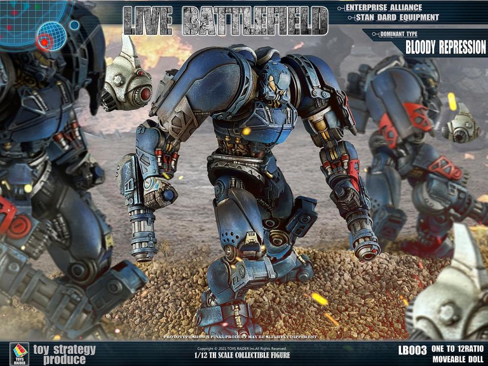 Toys Raider 1/12 Live Battlefield Conqueror Mecha Three Aircraft Formation