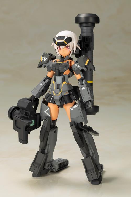 Kotobukiya Frame Arms Girl - Gourai-Kai (Black) with FGM148 Type Anti-tank Missile [Model Kit]