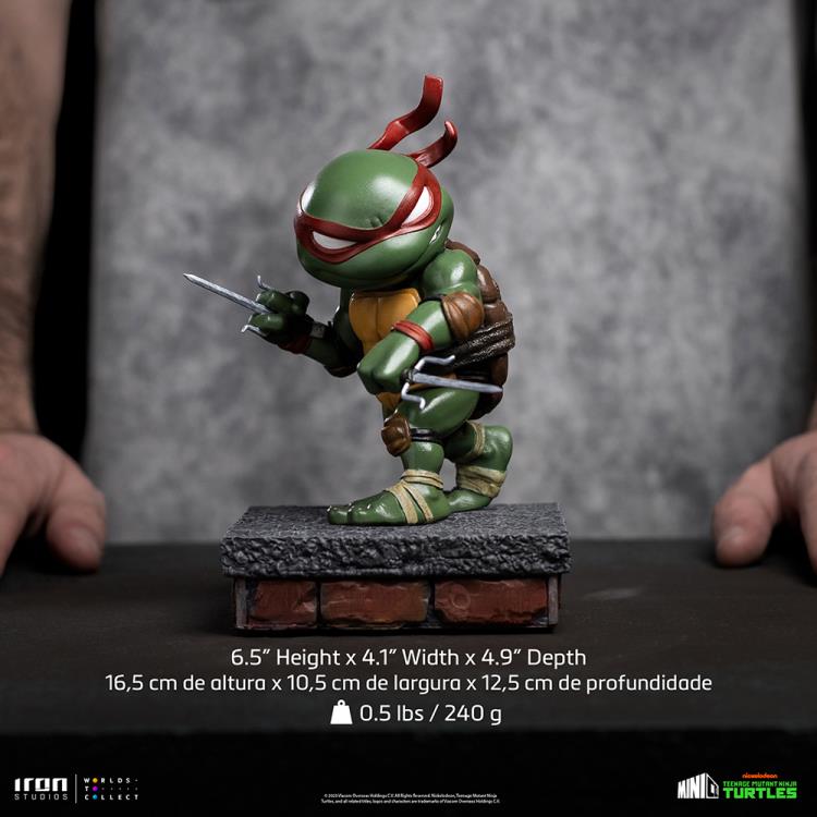 Iron Studios Mini Co Nickelodeon Teenage Mutant Ninja Turtles (Michelangelo, Leonardo, Donatello, Raphael) [SDCC PX]