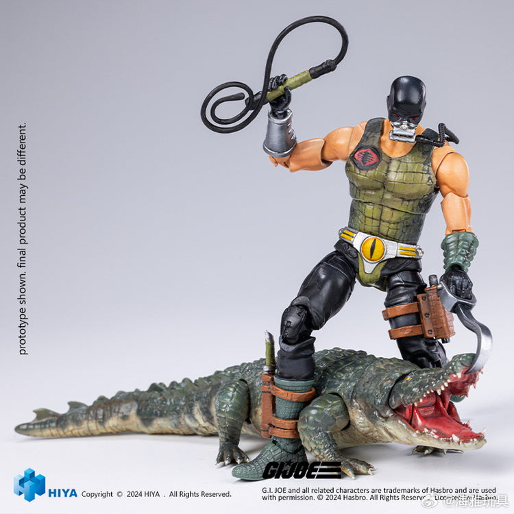 Hiya Toys 1/18 Exquisite Mini GI Joe Croc Master