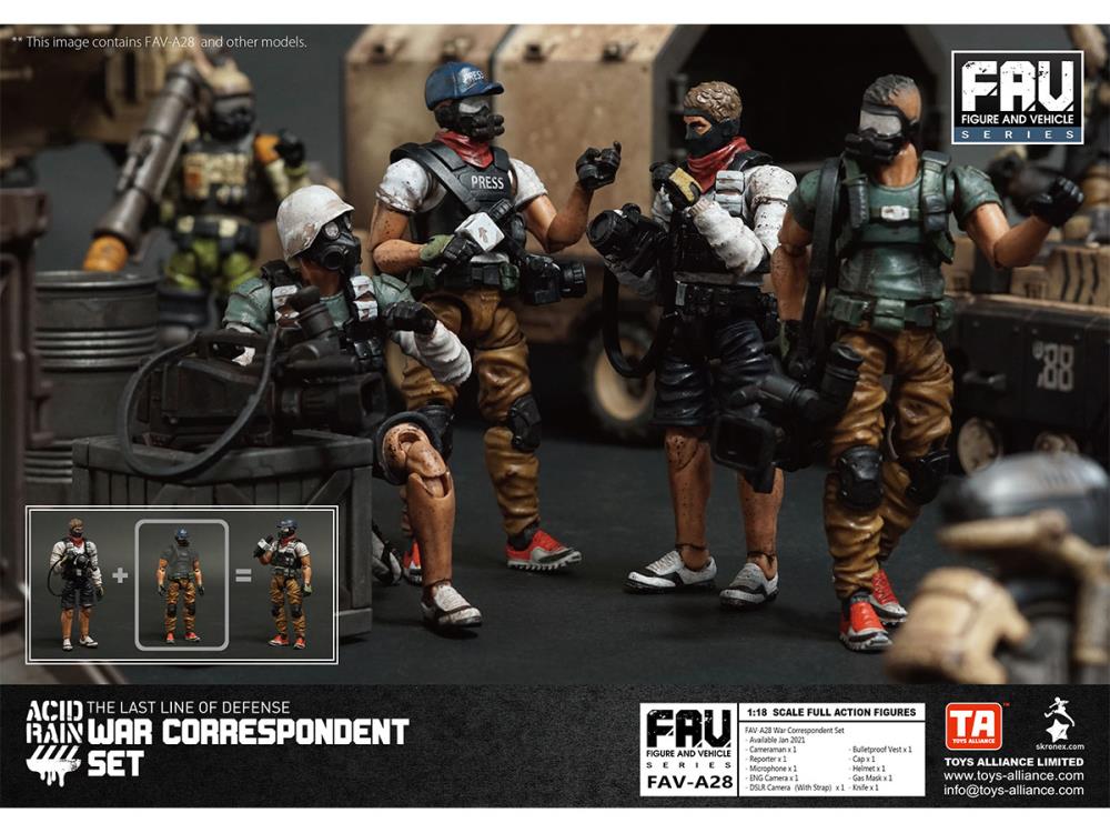 Acid Rain World FAV-A28 War Correspondent Set