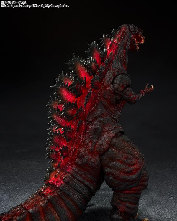 SH Monsterarts Shin Godzilla 2016 - Godzilla (The Fourth Night Combat Version)
