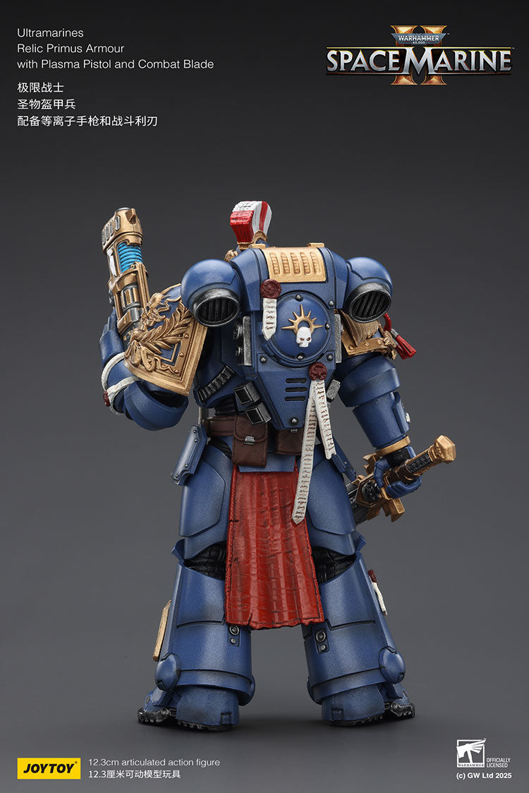 Joytoy 1/18 Warhammer 40k Space Marine Ultramarines - Relic Primus Armour