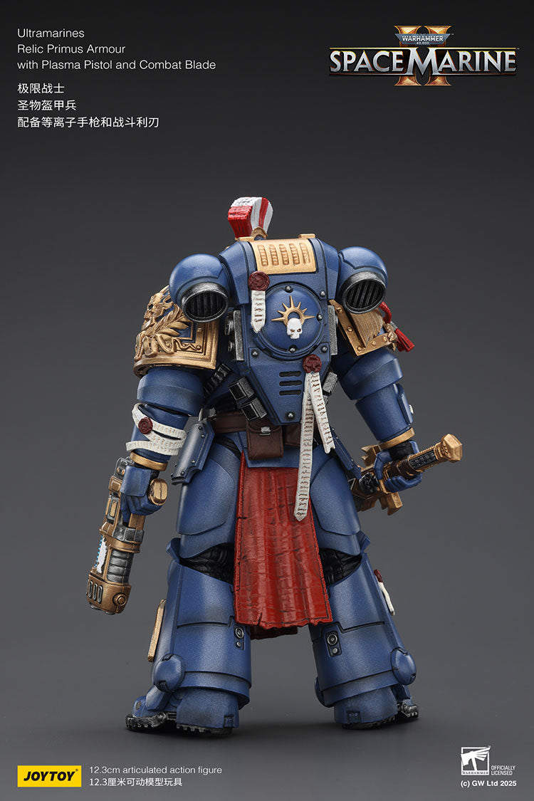 Joytoy 1/18 Warhammer 40k Space Marine Ultramarines - Relic Primus Armour