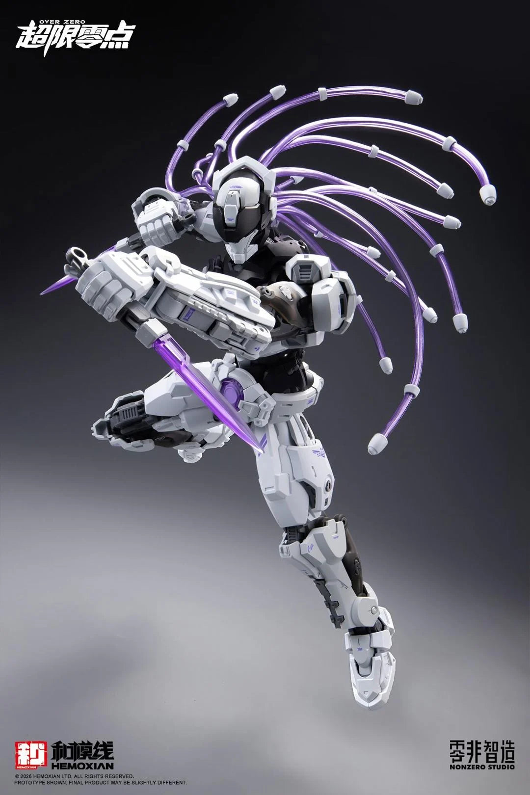 Hemoxian 1/10 Over Zero Baki Overdrive [Model Kit]