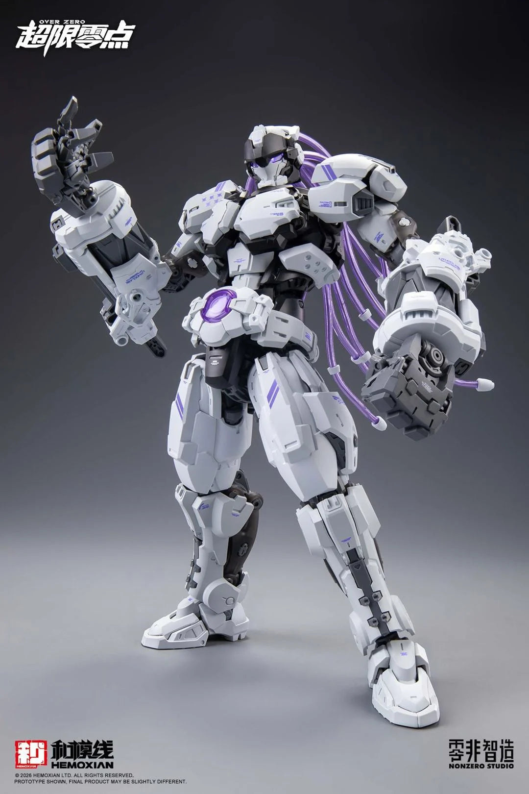 Hemoxian 1/10 Over Zero Baki Overdrive [Model Kit]