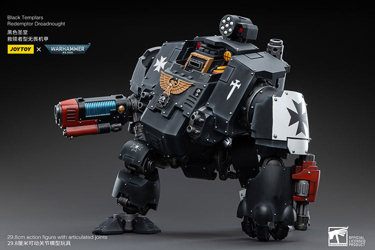 Joytoy 1/18 Warhammer 40K Black Templars - Redemptor Dreadnought (2025)
