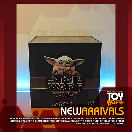 Iron Studios Grogu Collection Star Wars - Mandalorian and Grogu - Popcorn time