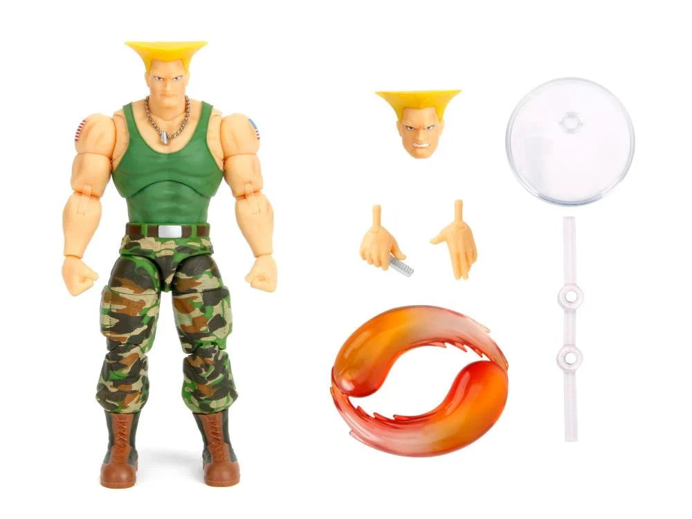 Jada Toys 1/12 Ultra Street Fighter II Ultra The Final Challengers - Guile