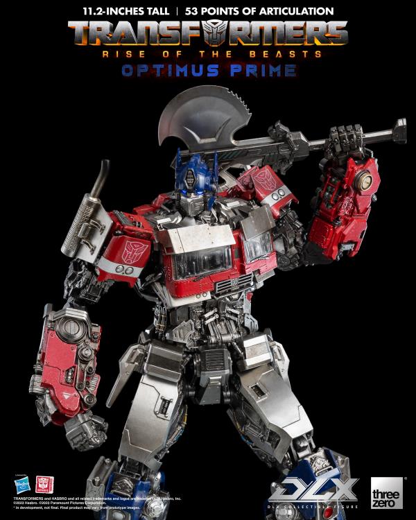 Threezero DLX Transformers Rise of the Beasts - Optimus Prime