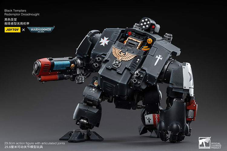 Joytoy 1/18 Warhammer 40K Black Templars - Redemptor Dreadnought (2025)