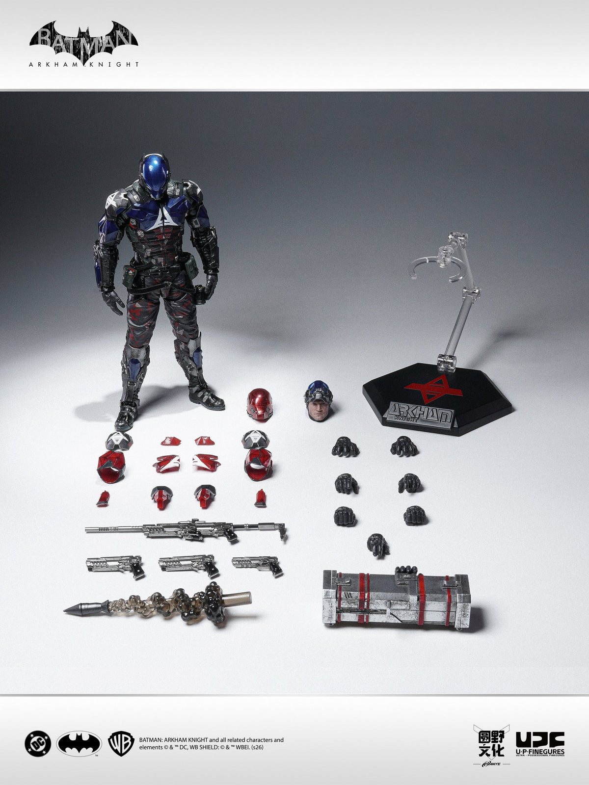 LPZZ UPFinegures x YUENYE 1/12 DC Batman Arkham Knight - Arkham Knight