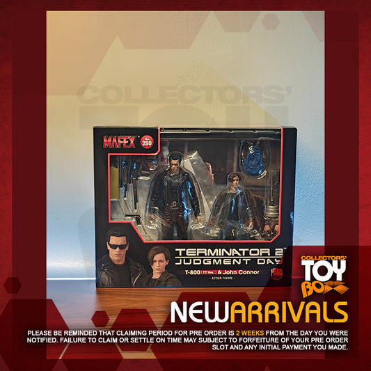 Mafex Terminator 2 Judgement Day - T-800 (T2 Version) & John Connor